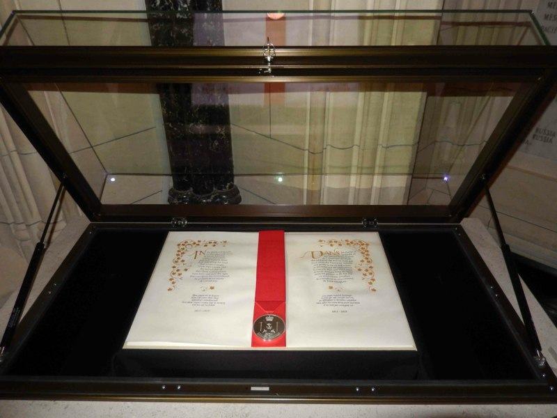 1812 Dedication